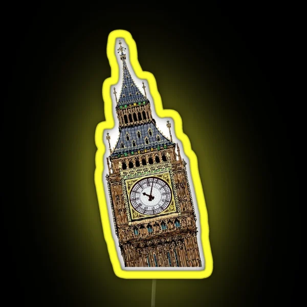 Big Ben RGB Neon Sign