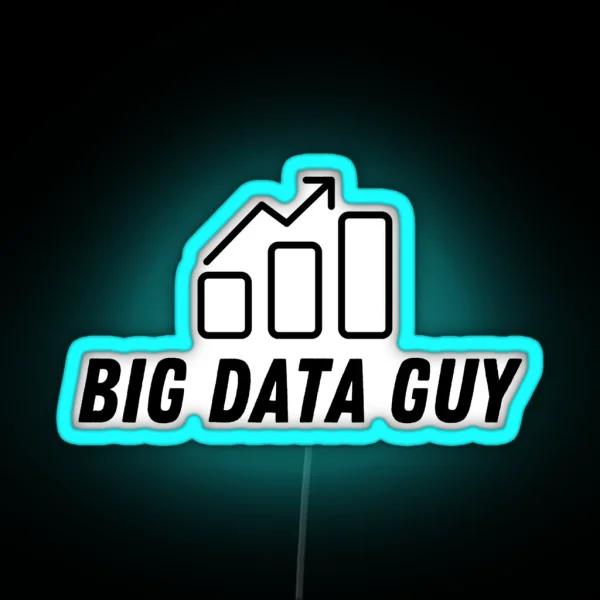 Big Data Guy Graph RGB Neon Sign