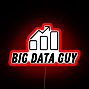 Big Data Guy Graph RGB Neon Sign