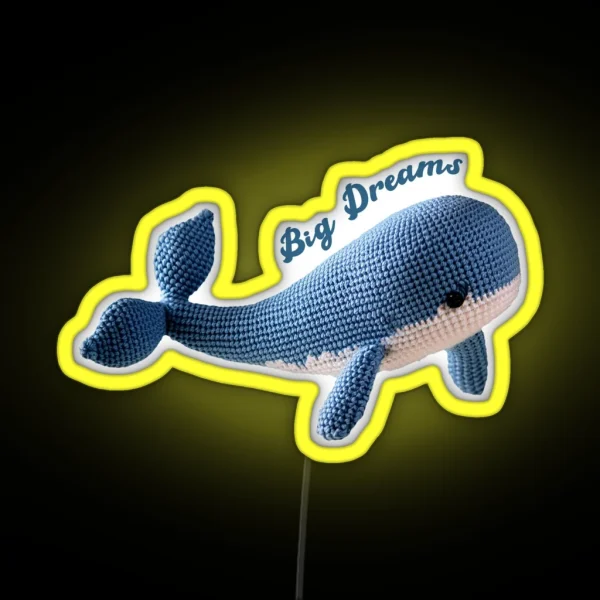 Big Dreams RGB Neon Sign