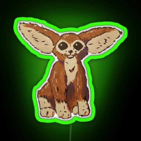 Big Ears RGB Neon Sign