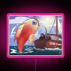 Big Fishin RGB Neon Sign