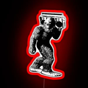 BIG FOOT RGB Neon Sign