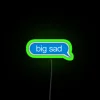 Big Sad Text RGB Neon Sign - Image 3