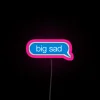 Big Sad Text RGB Neon Sign - Image 6
