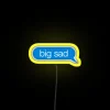 Big Sad Text RGB Neon Sign - Image 5