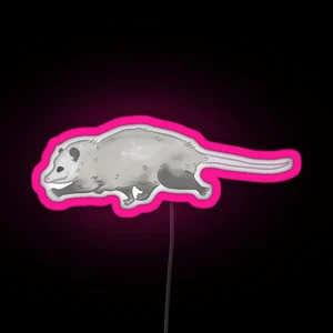 Big Steppy Opossum RGB Neon Sign