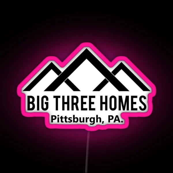 Big Three Homes This Is Us RGB Neon Sign