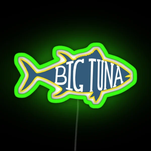 Big Tuna RGB Neon Sign