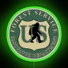 Bigfoot Department Forest Service RGB Neon Sign - Image 4