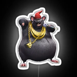 Biggie Cheese RGB Neon Sign