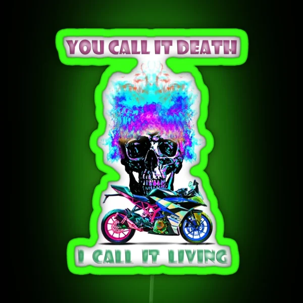 BIKE LIFE RGB Neon Sign