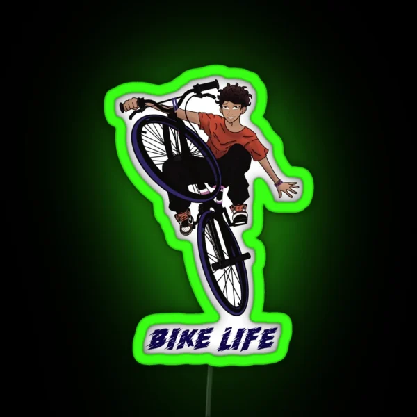 Bikelife BMX RGB Neon Sign