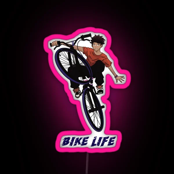 Bikelife BMX RGB Neon Sign