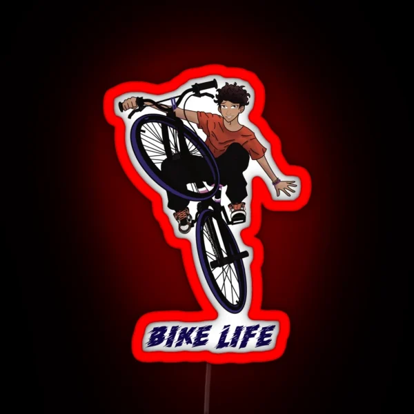 Bikelife BMX RGB Neon Sign