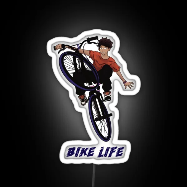 Bikelife BMX RGB Neon Sign