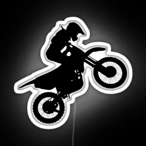 Bikelife Motorbike Wheelie RGB Neon Sign