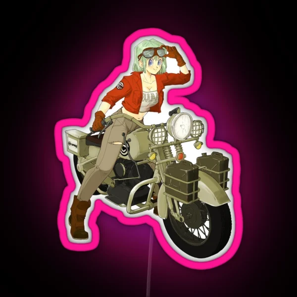 Biker Bulma RGB Neon Sign