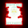 Biker Dad Just Like A Normal Dad But Faster RGB Neon Sign - Image 2