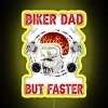 Biker Dad Just Like A Normal Dad But Faster RGB Neon Sign - Image 5