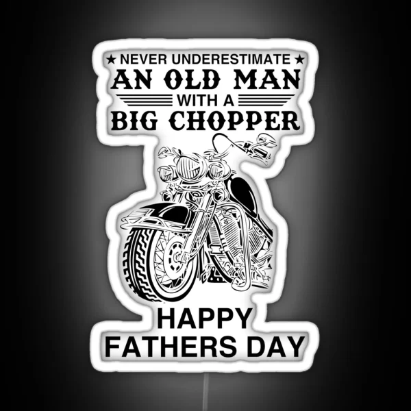 Biker Dad RGB Neon Sign