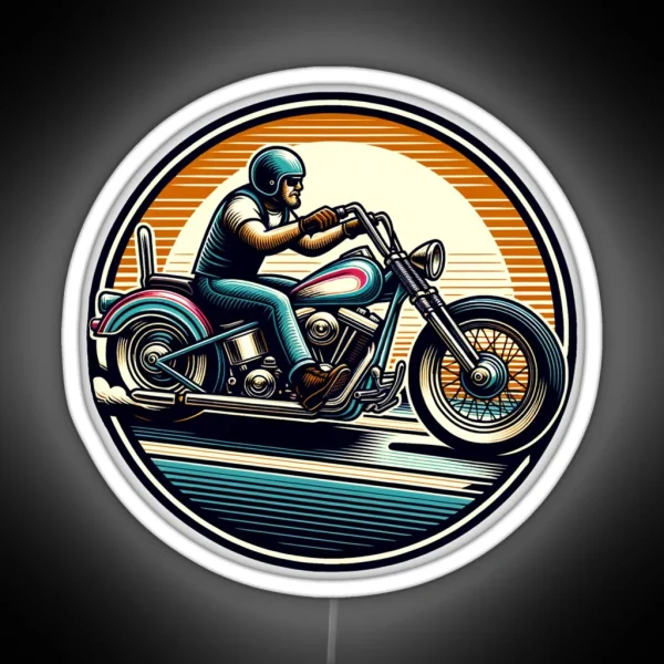 Biker Life RGB Neon Sign