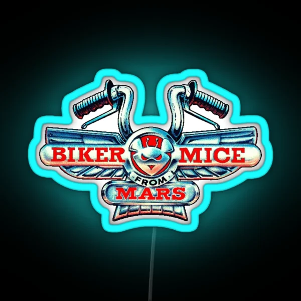 Biker Mice From Mars RGB Neon Sign