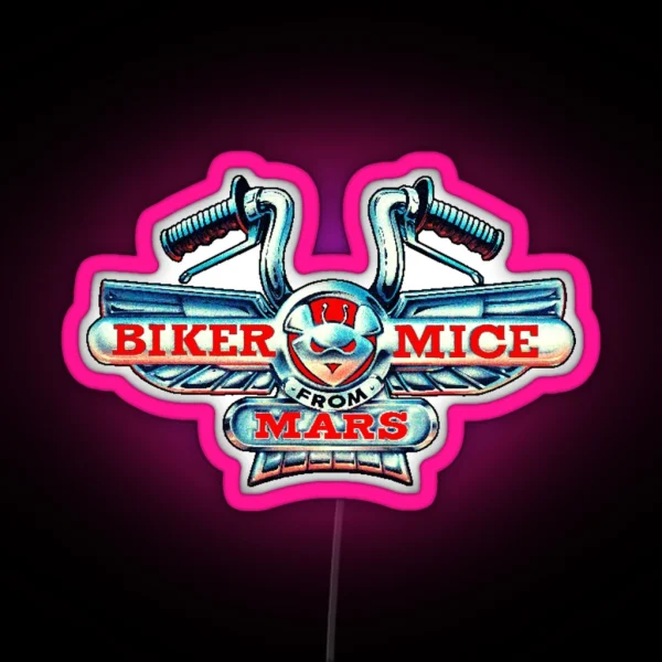 Biker Mice From Mars RGB Neon Sign