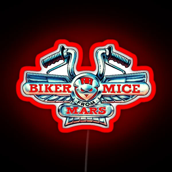 Biker Mice From Mars RGB Neon Sign
