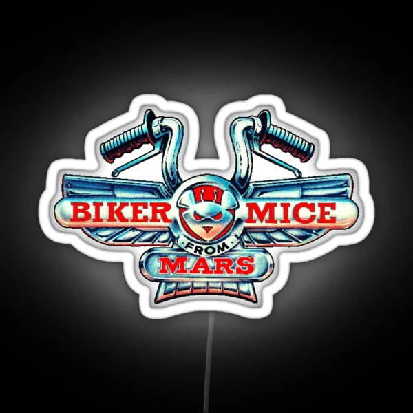 Biker Mice From Mars RGB Neon Sign