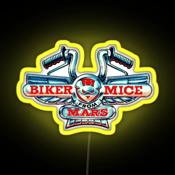 Biker Mice From Mars RGB Neon Sign