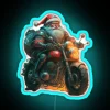 Biker Santa RGB Neon Sign - Image 3