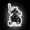 Biker Warrior RGB Neon Sign