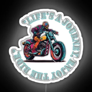 Bikers Paradise RGB Neon Sign