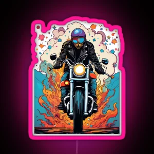 Bikers Paradise RGB Neon Sign