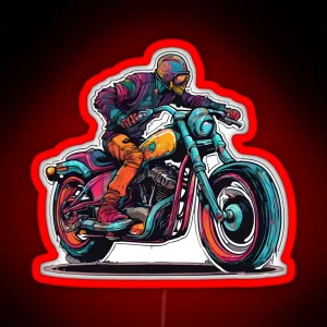 Bikers Paradise RGB Neon Sign