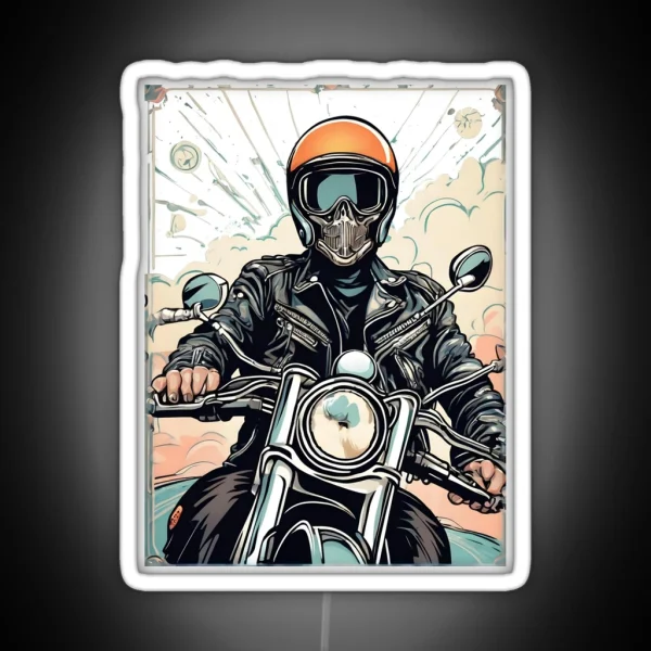 Bikers Paradise RGB Neon Sign