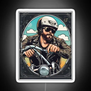 Bikers Paradise RGB Neon Sign