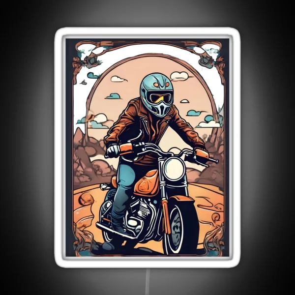 Bikers Paradise RGB Neon Sign