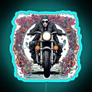 Bikers Paradise RGB Neon Sign