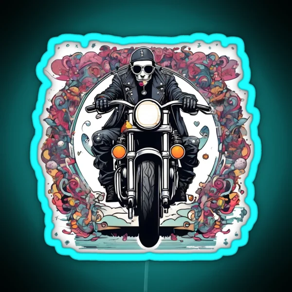 Bikers Paradise RGB Neon Sign