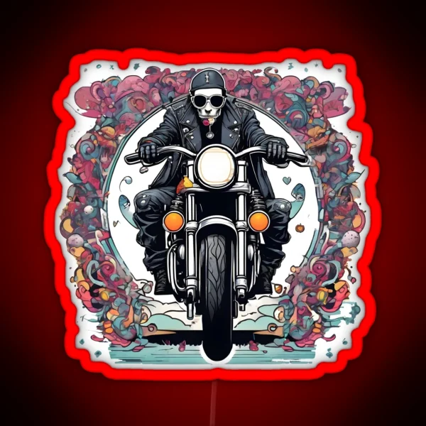 Bikers Paradise RGB Neon Sign