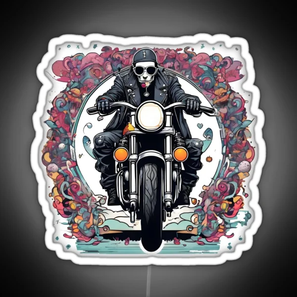 Bikers Paradise RGB Neon Sign