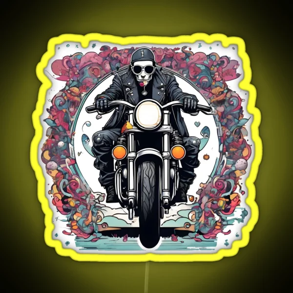 Bikers Paradise RGB Neon Sign
