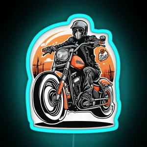 Bikers Paradise RGB Neon Sign