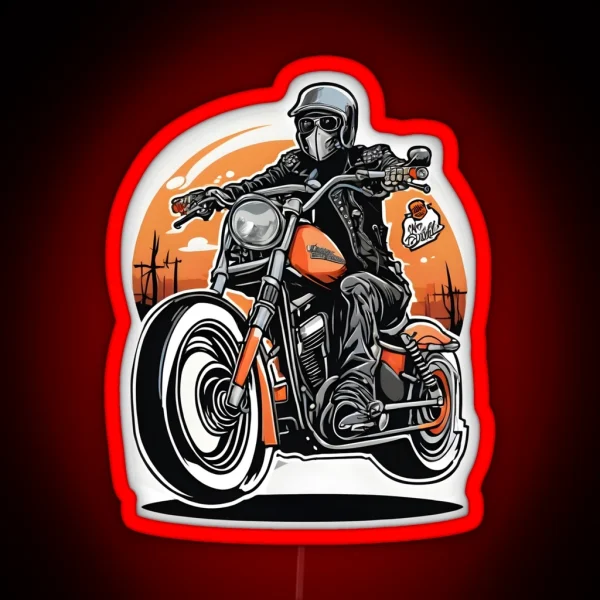 Bikers Paradise RGB Neon Sign