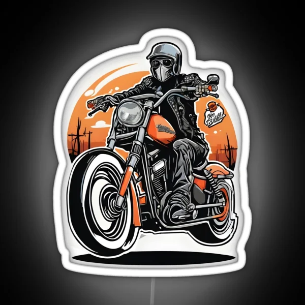Bikers Paradise RGB Neon Sign