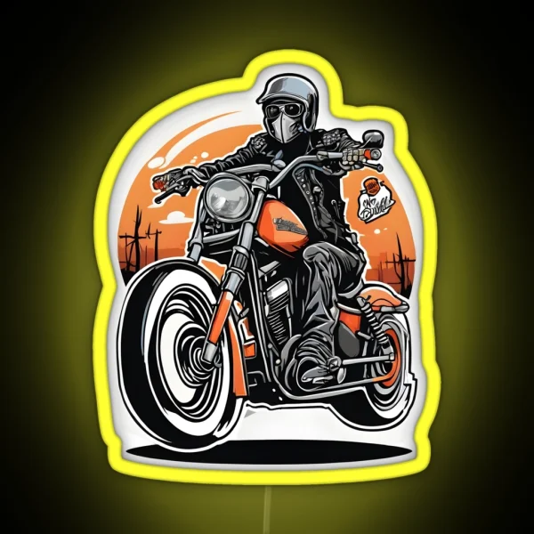 Bikers Paradise RGB Neon Sign