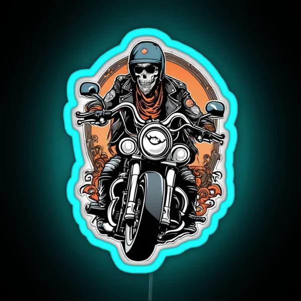Bikers Paradise RGB Neon Sign