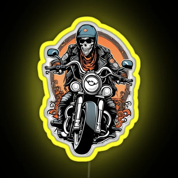 Bikers Paradise RGB Neon Sign